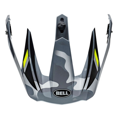 Visière pour casque Bell Moto-9S Flex Alpine matte gray camo