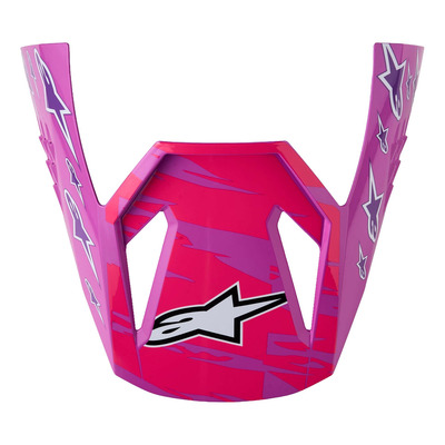 Visière pour casque cross enfant Alpinestars SM3 Falcon Youth purple/white/black/pink fluo glossy