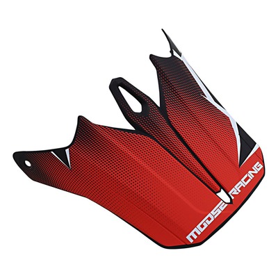 Visière pour casque Moose Racing Agroid rouge/noir
