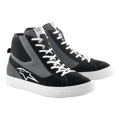 Baskets moto Alpinestars Stated black/gray/white