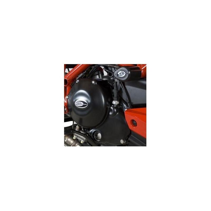 Couvre carter d’embrayage R&G Racing noir Ducati Streetfighter 848 12-15