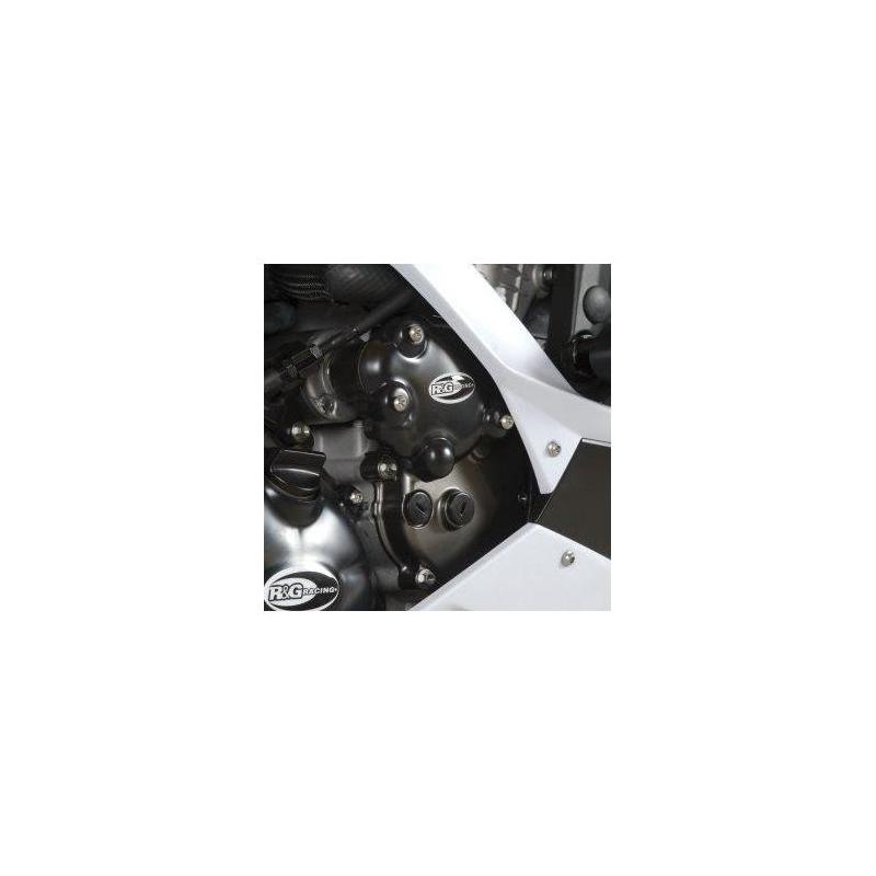Couvre carter droit (démarreur) R&G Racing noir Kawasaki ZX-6R 09-17