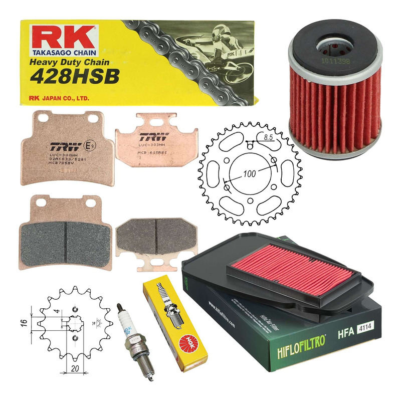 Kit entretien NF Prokit premium Yamaha MT125 2020-