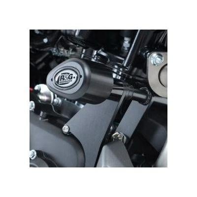 Tampons de protection R&G Racing Aero noir Yamaha MT-125 14-18