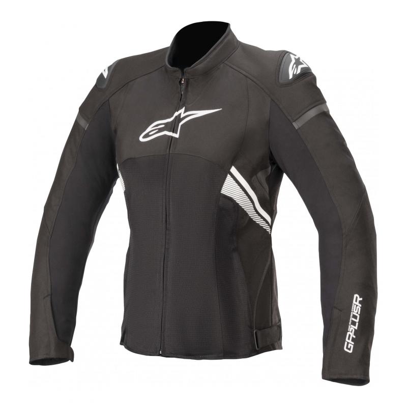 Blouson textile femme Alpinestars Stella T-GP Plus R V3 AIR noir/blanc
