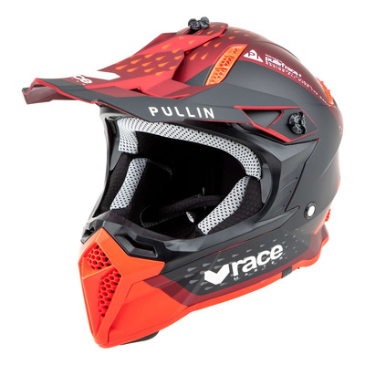 Casque cross enfant Pull-In Graphic Master red matt