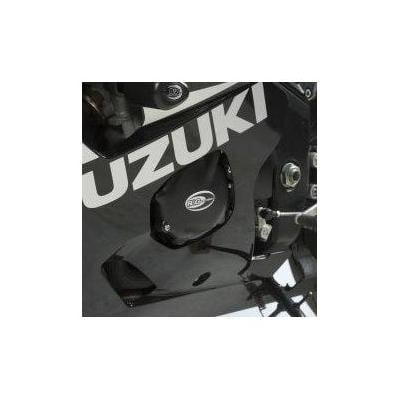 Couvre carter gauche R&G Racing noir Suzuki GSX-R 1000 17-18