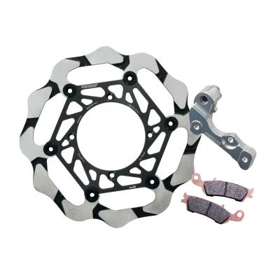 Kit disque de frein avant Braking Oversize wave flottant Ø 270 mm OKBY27