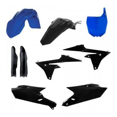 Kit plastique complet Acerbis Yamaha 250 YZ-F 14-17 Bleu/Noir Brillant