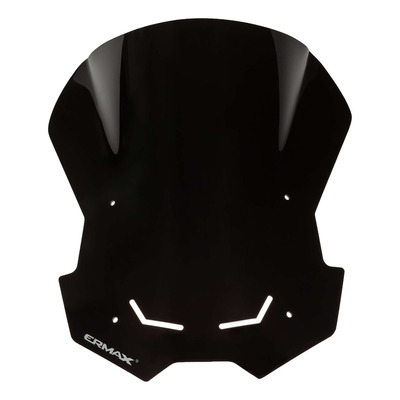 Pare-brise Ermax haute protection 44 cm Yamaha Tracer 9 2025 noir foncé opaque