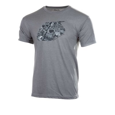 Tee-shirt Troy Lee Designs History gris