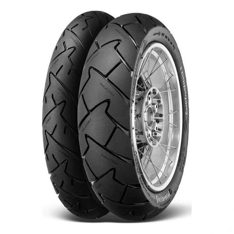 Pneu arrière trail Continental ContiTrailAttack 2 190/55 ZR 17 75W TL