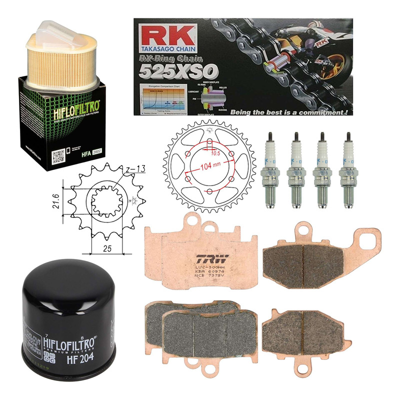 Kit entretien NF Prokit premium Kawasaki Z1000 2003-06