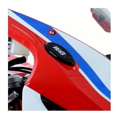 Caches orifices de rétroviseur R&G Racing noirs Honda CBR 1000 RR 12-16