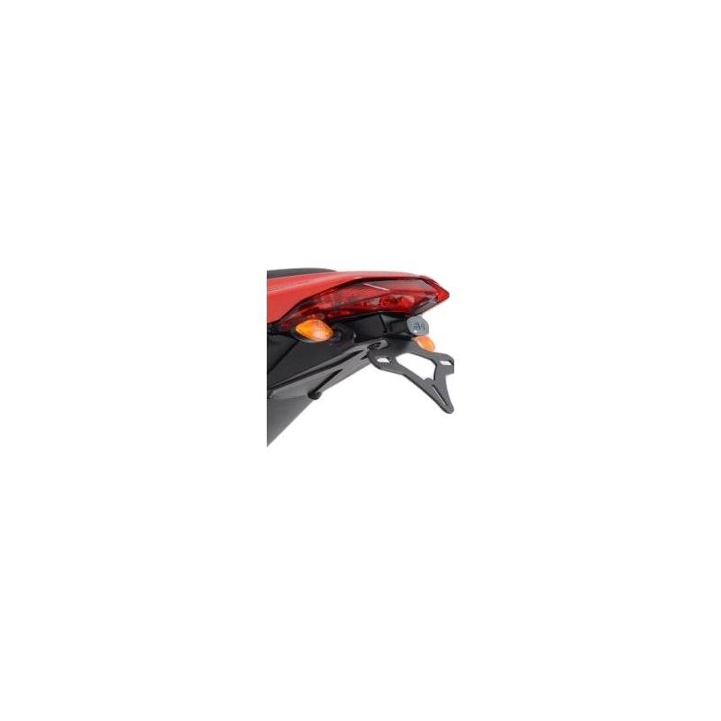 Support de plaque d’immatriculation R&G Racing noir Ducati Hypermotard 939 16-18