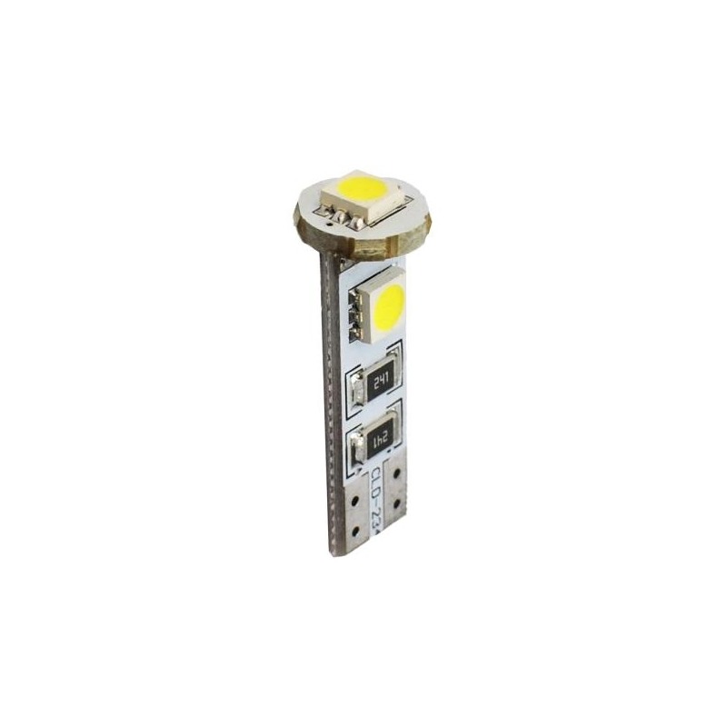 Ampoules à LED blanc W5W T10 12V 0.72W