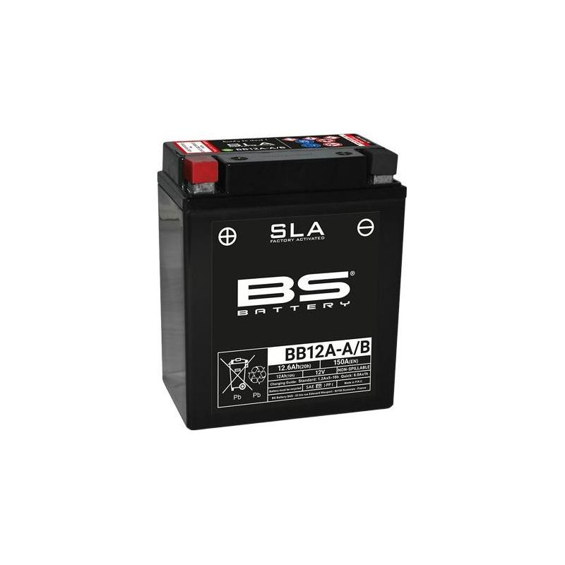 Batterie BS Battery SLA BB12A-A/B 12V 12,6Ah activée usine