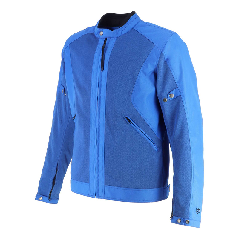 Blouson textile Helstons Stoner Evo Air bleu