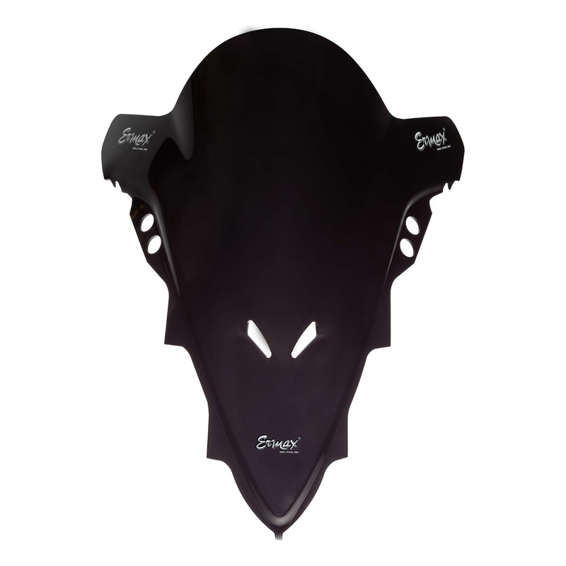 Bulle Ermax Aéromax 46 cm Yamaha YZF-R1 09-14 noir foncé