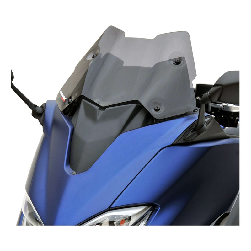 Bulle Ermax Hypersport 31 cm Yamaha T-Max 530 DX/SX 17-19 noir satin opaque