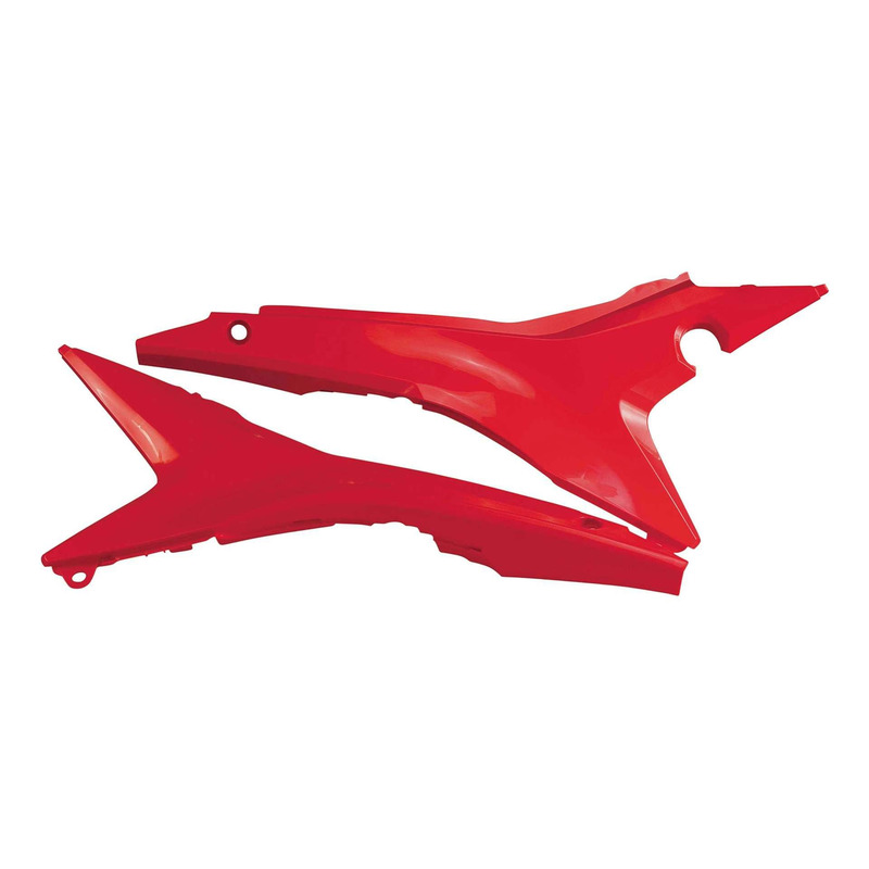 Caches de BoÃ®te Ã  Air ACERBIS Rouge - Honda 450 CRF-R 13-16