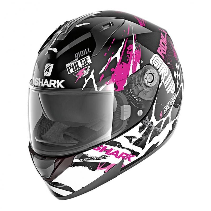Casque intégral Shark Ridill 1.2 Drift-R noir/violet/blanc- XS