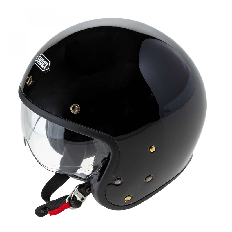 Casque jet Shoei J.02 Plain black