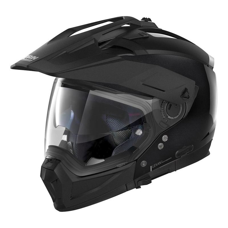 Casque trail transformable Nolan N70-2 X Special N-Com Métal noir- 2X