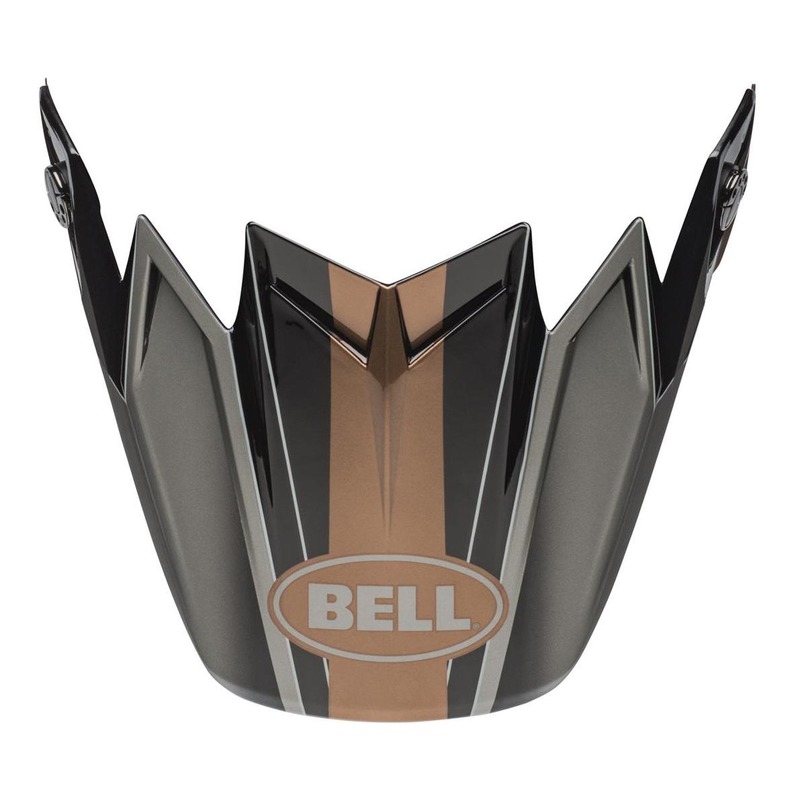 Casquette de casque cross Bell Moto-9 Flex Hound noir/bronze