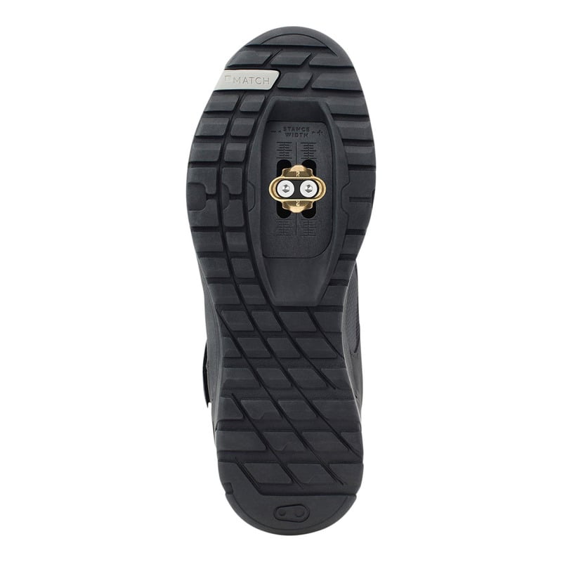 Chaussures VTT automatiques Crankbrothers Mallet E Speedlace noir