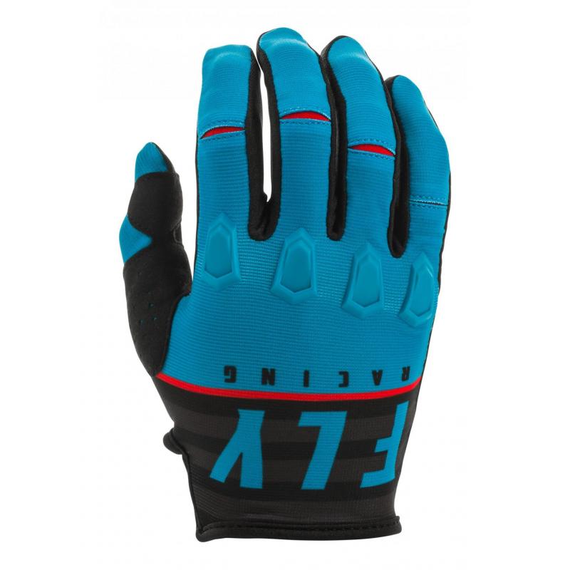 Gants cross Fly Racing Kinetic K120 bleu/noir/rouge- 3XL/13