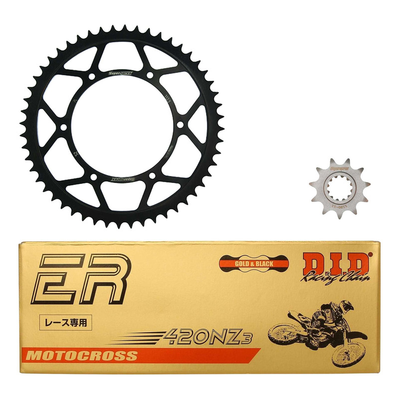 Kit chaîne DID type TT attache rapide pour Peugeot XPS Street Supermo