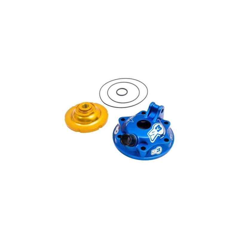 Kit culasse bleu avec dôme S3 extrême enduro basse compression pour