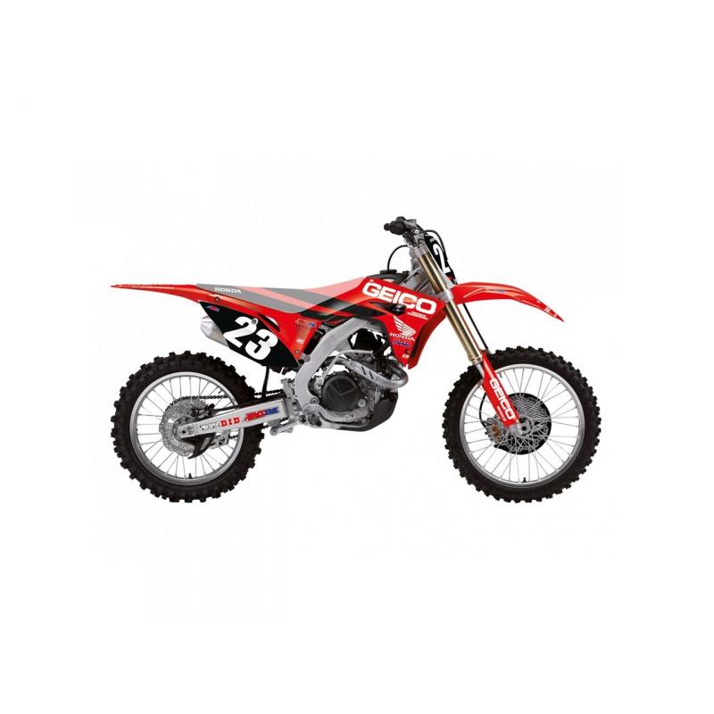 Kit déco Blackbird Replica Team Geico 2019 Honda CRF 250R 18-20 rouge