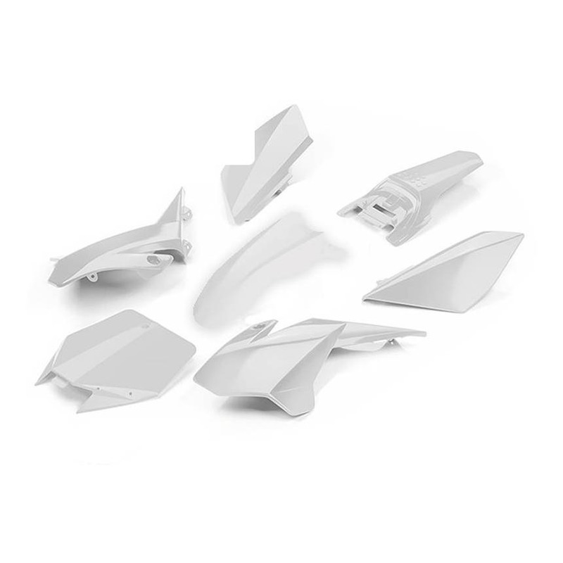 Kit plastique complet YCF 88 Lite à partir 2020 blanc