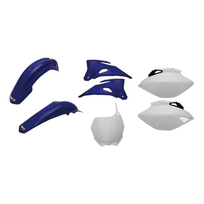 Kit plastique UFO Yamaha 450 YZ-F 2010 bleu/noir/blanc (couleur origin