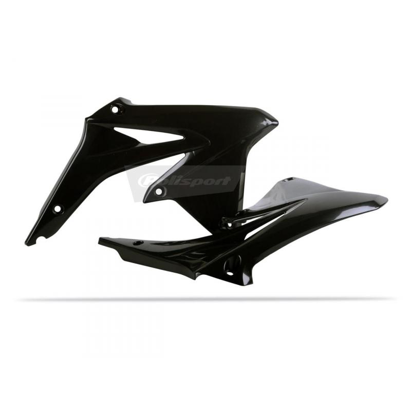 Ouïes de radiateur Polisport Suzuki 450 RM-Z 08-17 noir