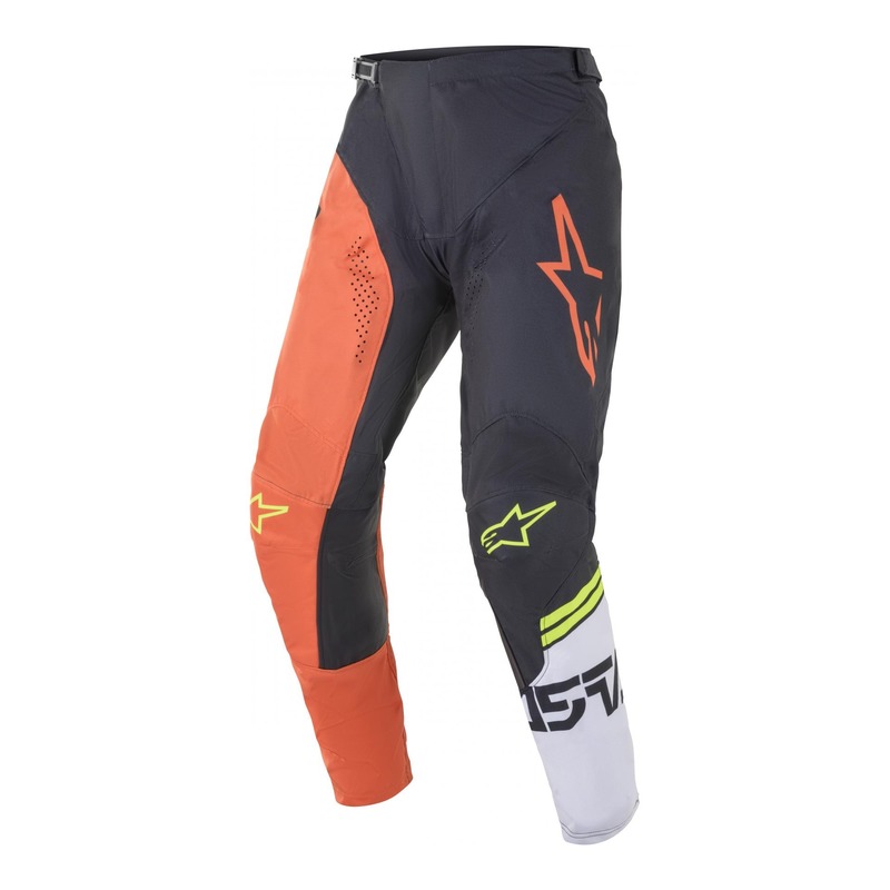 Pantalon cross Alpinestars Racer Compass orange/anthracite/off white-