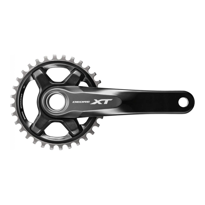 Pédalier vélo VTT Shimano XT 11v 1 plateau (32 dents)