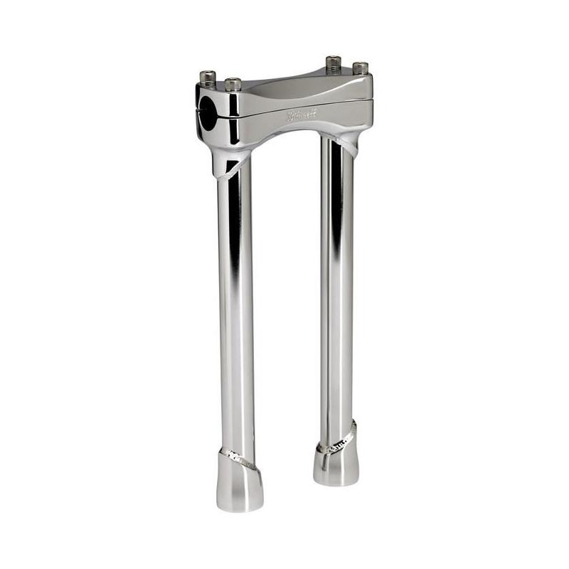 Pontet de guidon Biltwell Murdock chromé Ø 25,4 mm 12’’