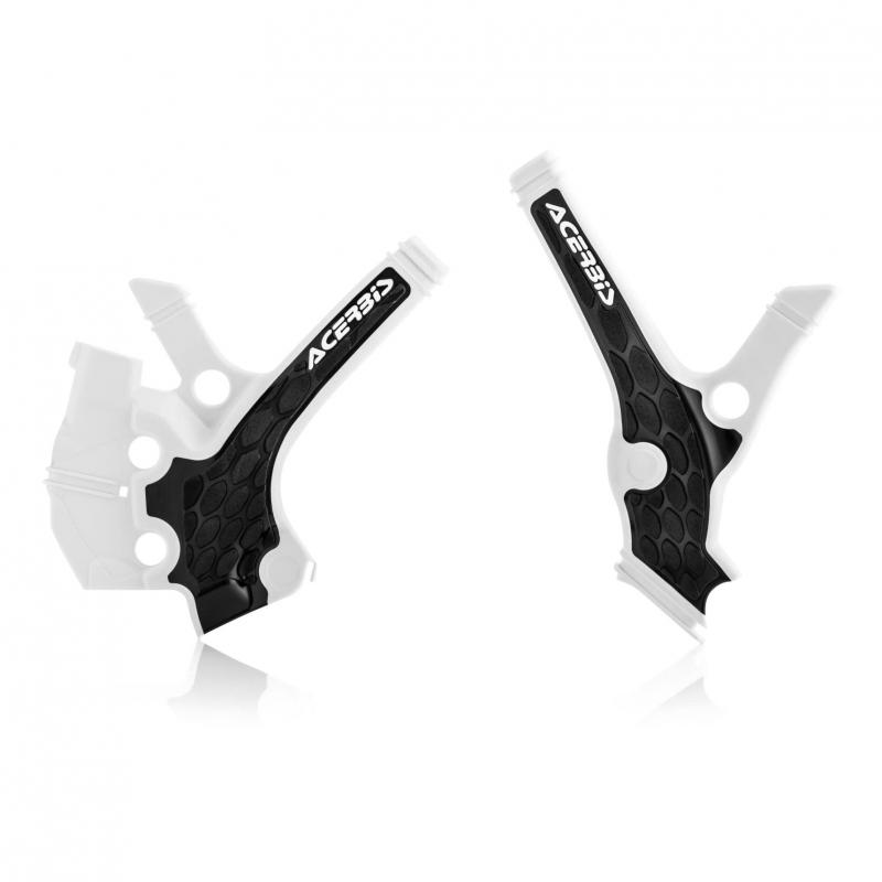 Protection de cadre Acerbis X-Grip Yamaha 65 YZ 19-20 blanc/noir