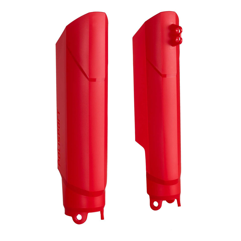 Protections de Fourches POLISPORT Full Wrap Rouge pour Honda 250/450 CRF-R 19-24