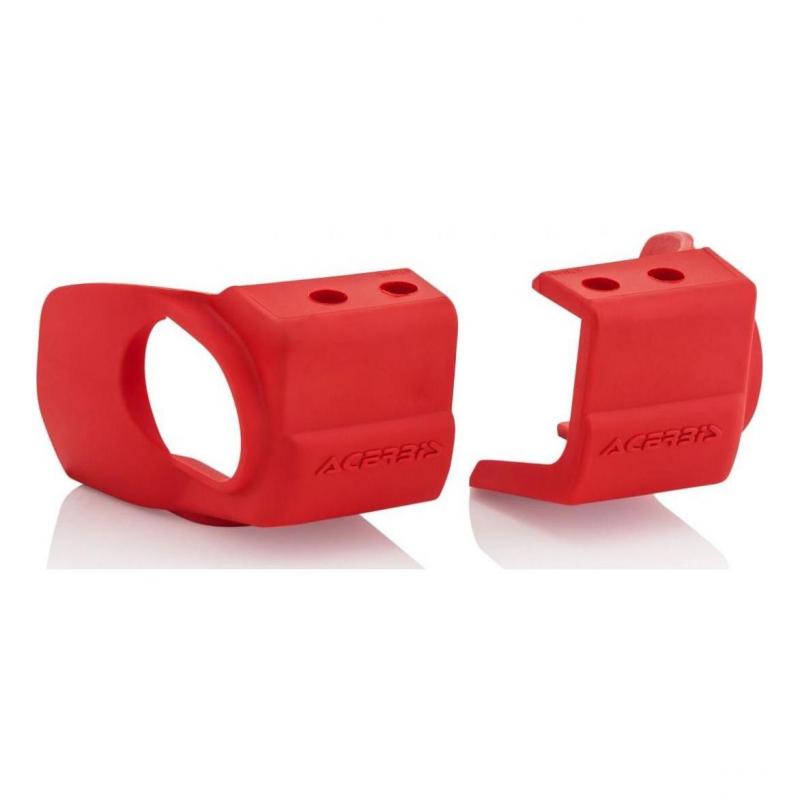 Protections pieds de fourches Acerbis Beta 350 RR 4T 12-18 rouge