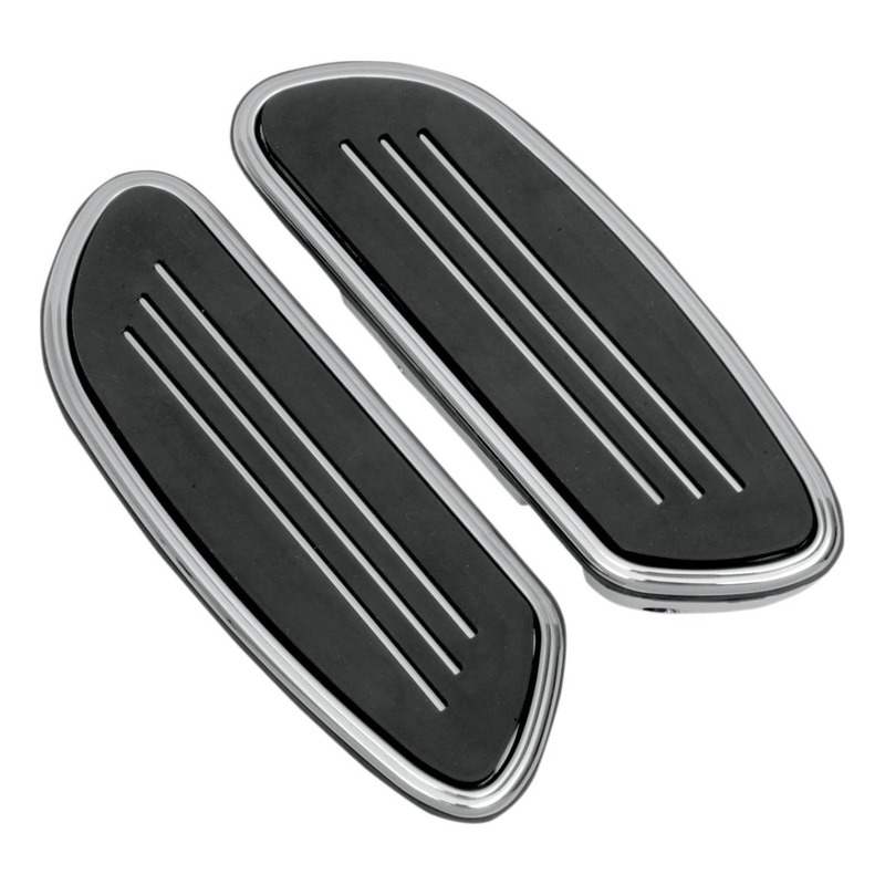 Repose pieds plateau Sweeper passager Drag Specialties Harley Davidson