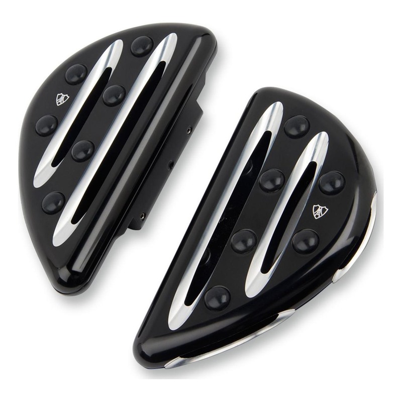 Repose pieds plateau usiné Arlen Ness passager Harley Davidson Road k