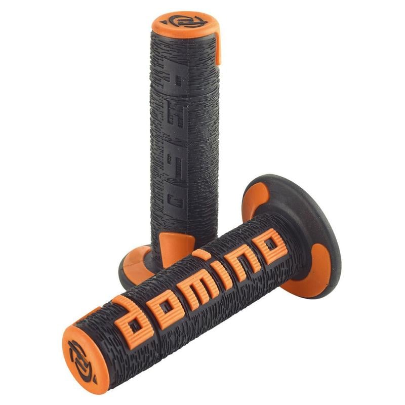 Revêtements de poignées Domino A360 - Noir/Orange