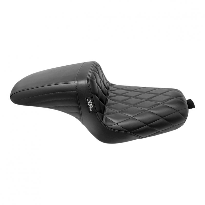 Selle duo Le Pera Kickflip Sportster 10-20 finition diamant/coutures d