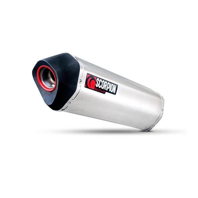 Silencieux homologué Scorpion Serket Finition Inox Brossé GSX-R 600/