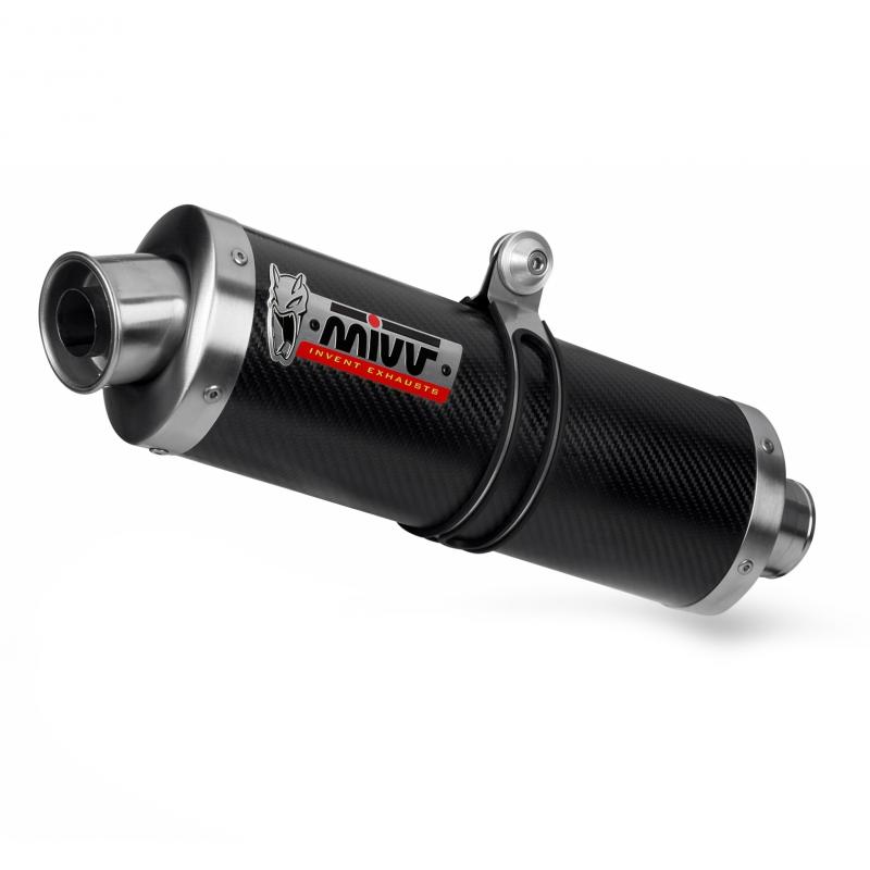 Silencieux MIVV Oval carbone Yamaha YZF-R6 99-02