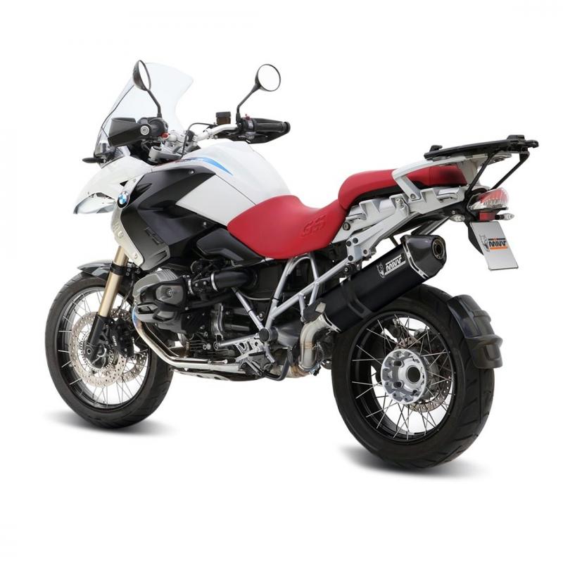 Silencieux MIVV Speed Edge finition inox brossé noir casquette carbon